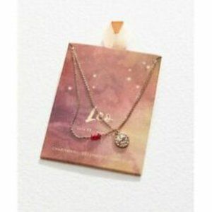 Zodiac Leo Mini Pendant Necklace Set